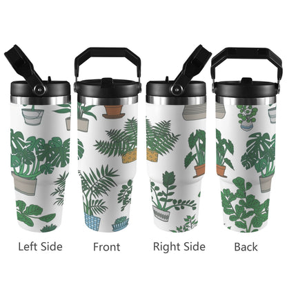 Plant Lover - 30oz Tumbler with Top Handle