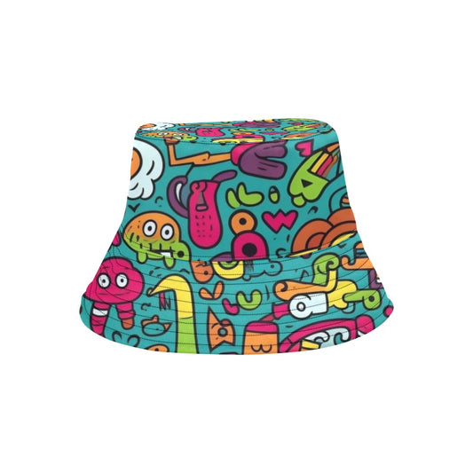 Crazy Characters - Womens Bucket Hat