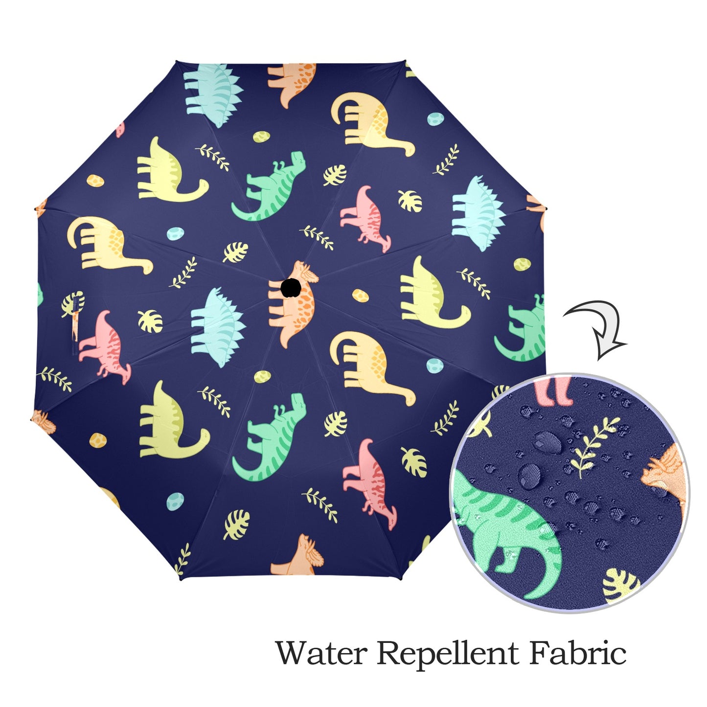 Dinosaurs - Semi-Automatic Foldable Umbrella Semi-Automatic Foldable Umbrella