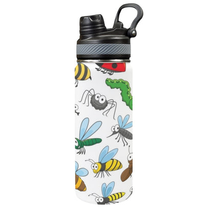 Little Creatures - Insulated Water Bottle with Dual-Use Lid (18oz) Insulated Water Bottle with Dual-Use Lid (18oz) animal Printed Offshore