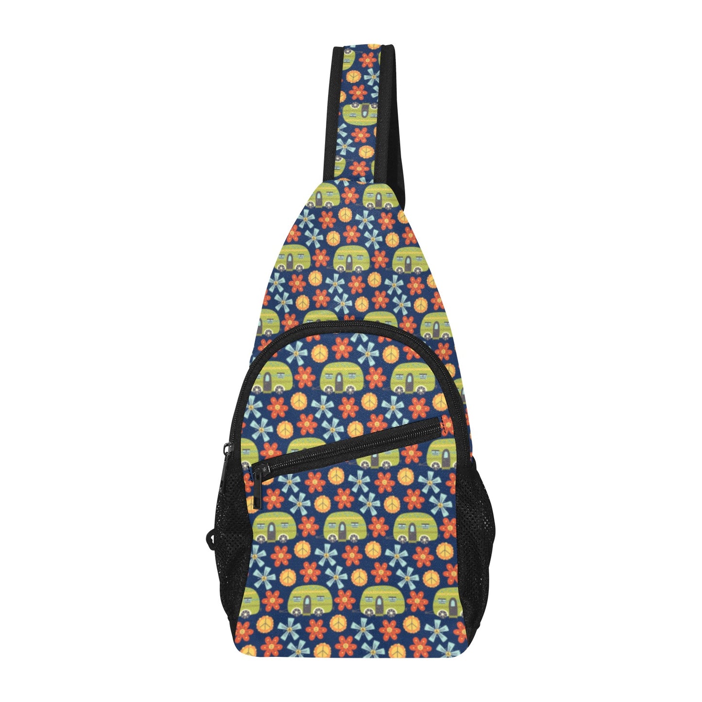 Hippy Caravan - Chest Bag With Full Print