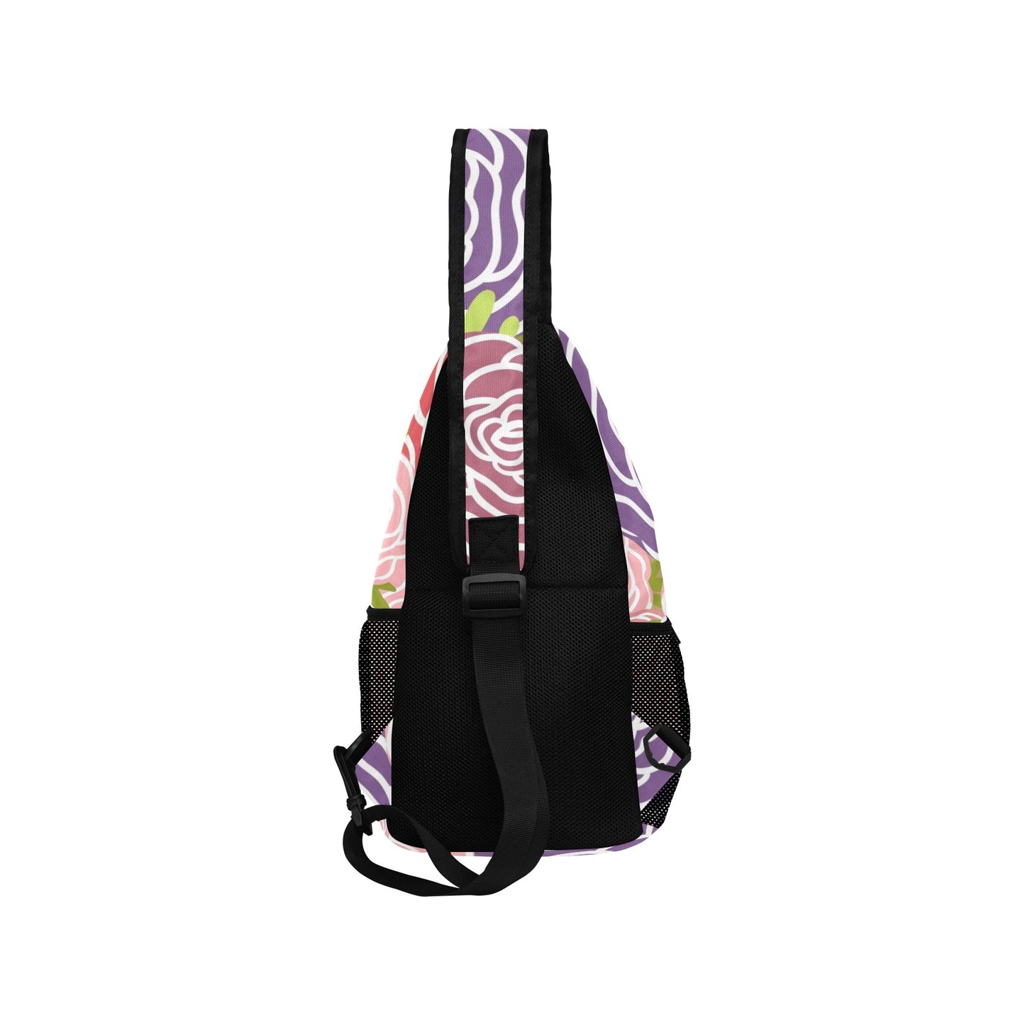 Abstract Roses - Cross-Body Chest Bag Cross-Body Chest Bag