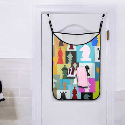 Colourful Chess - Hanging Laundry Bag