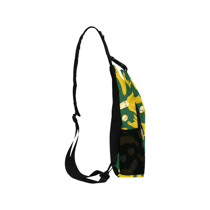 Happy Bananas - Cross-Body Chest Bag Cross-Body Chest Bag