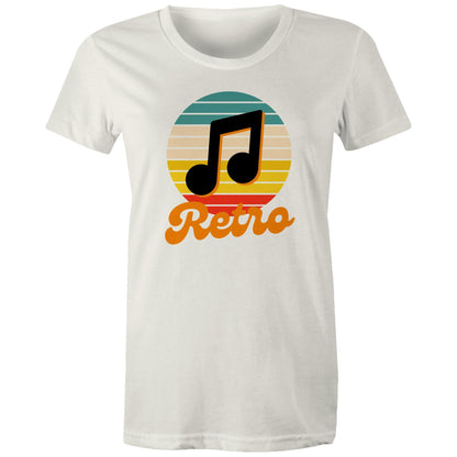 Retro Music - Womens T-shirt