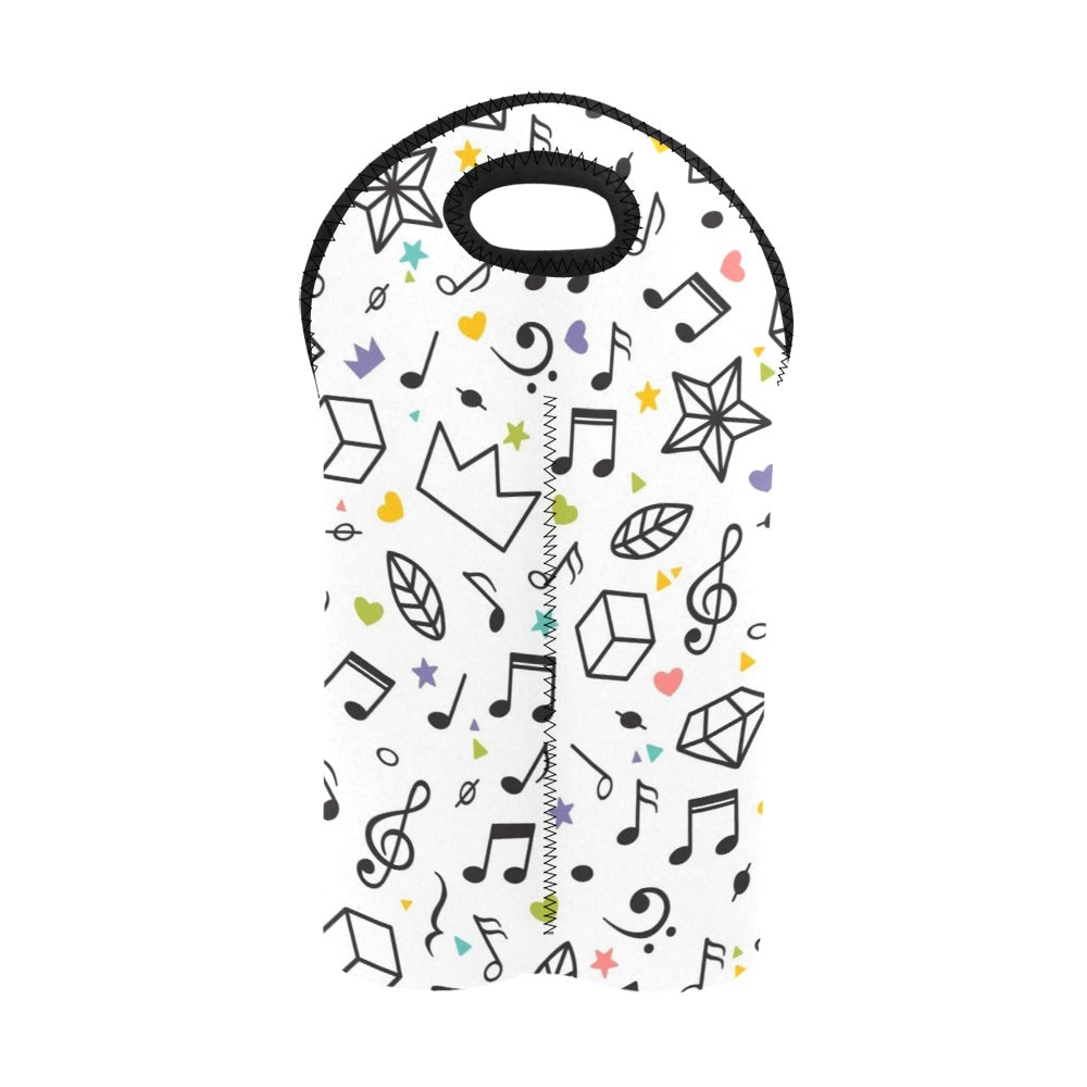 Music Time - 2-Bottle Neoprene Wine Bag