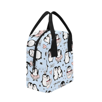 Penguin Love - Zipper Lunch Bag