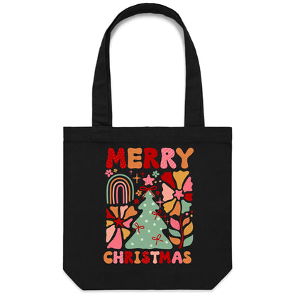 Merry Christmas - Canvas Tote Bag