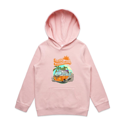 Hello Sunshine, Beach Van - Youth Supply Hood