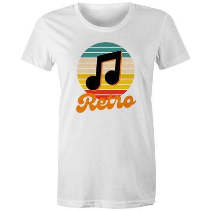 Retro Music - Womens T-shirt