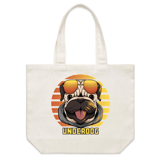 Underdog - Shoulder Canvas Tote Bag Default Title Shoulder Tote Bag animal