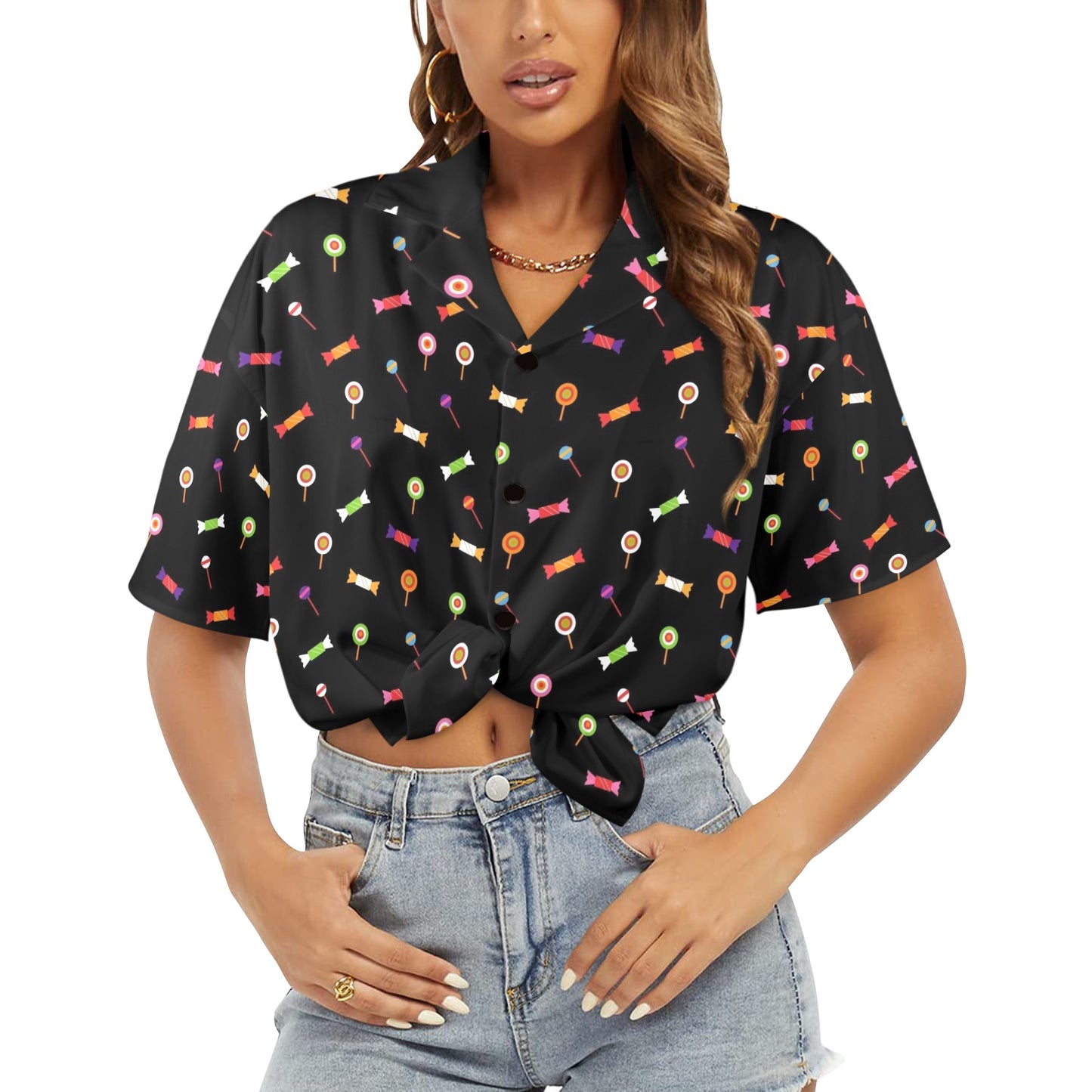 Candy - Womens Hawaiian Shirt