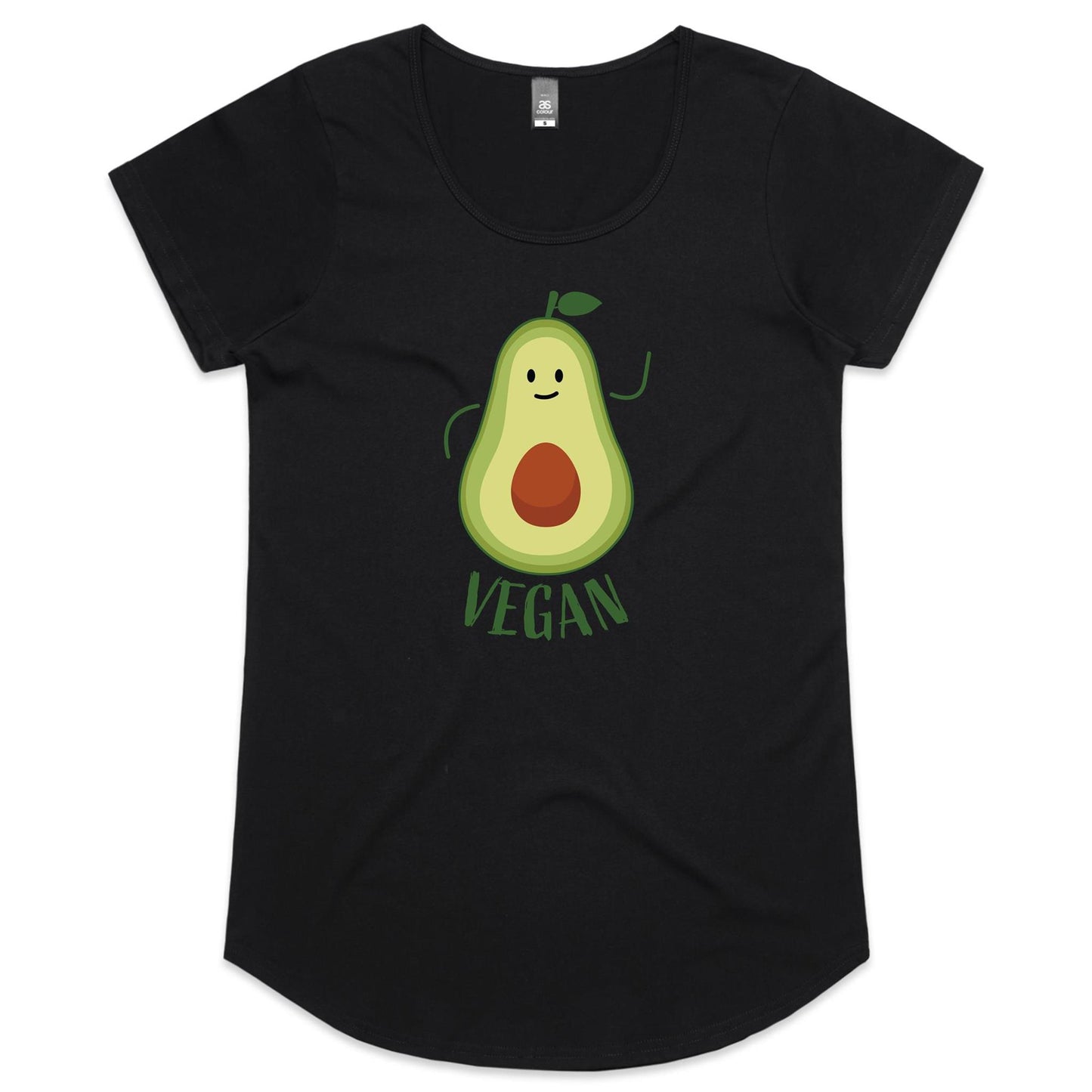 Vegan - Womens Scoop Neck T-Shirt