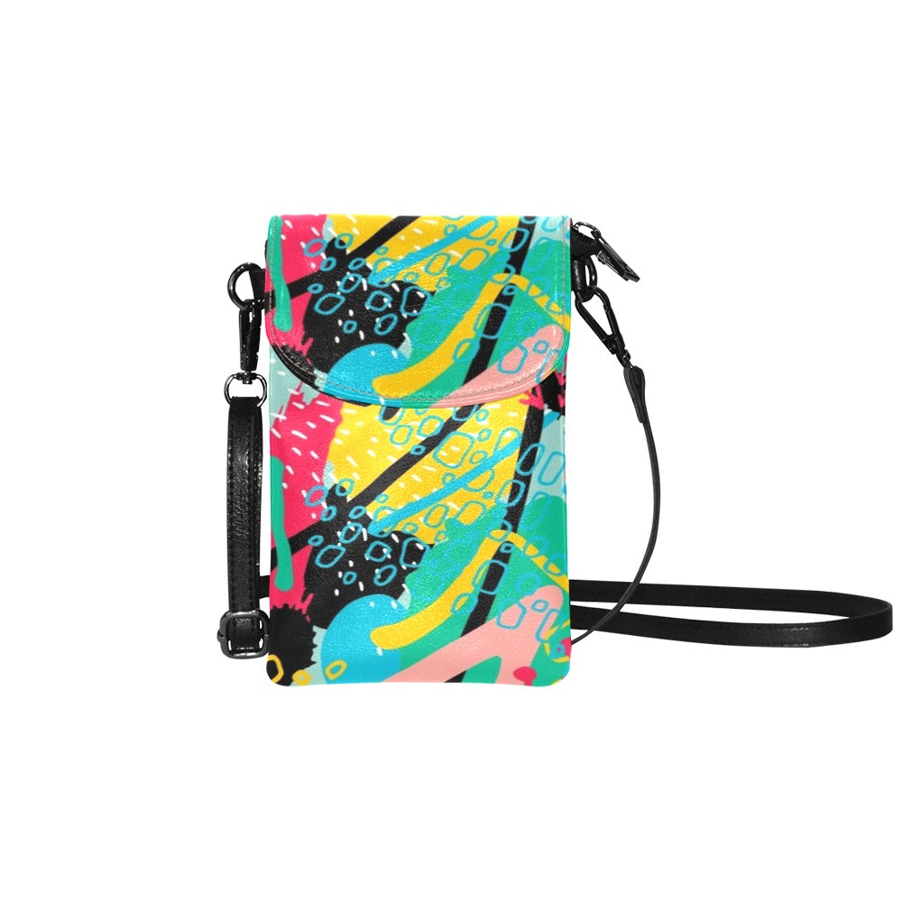 Bright And Colourful - Small Phone Purse / Bag