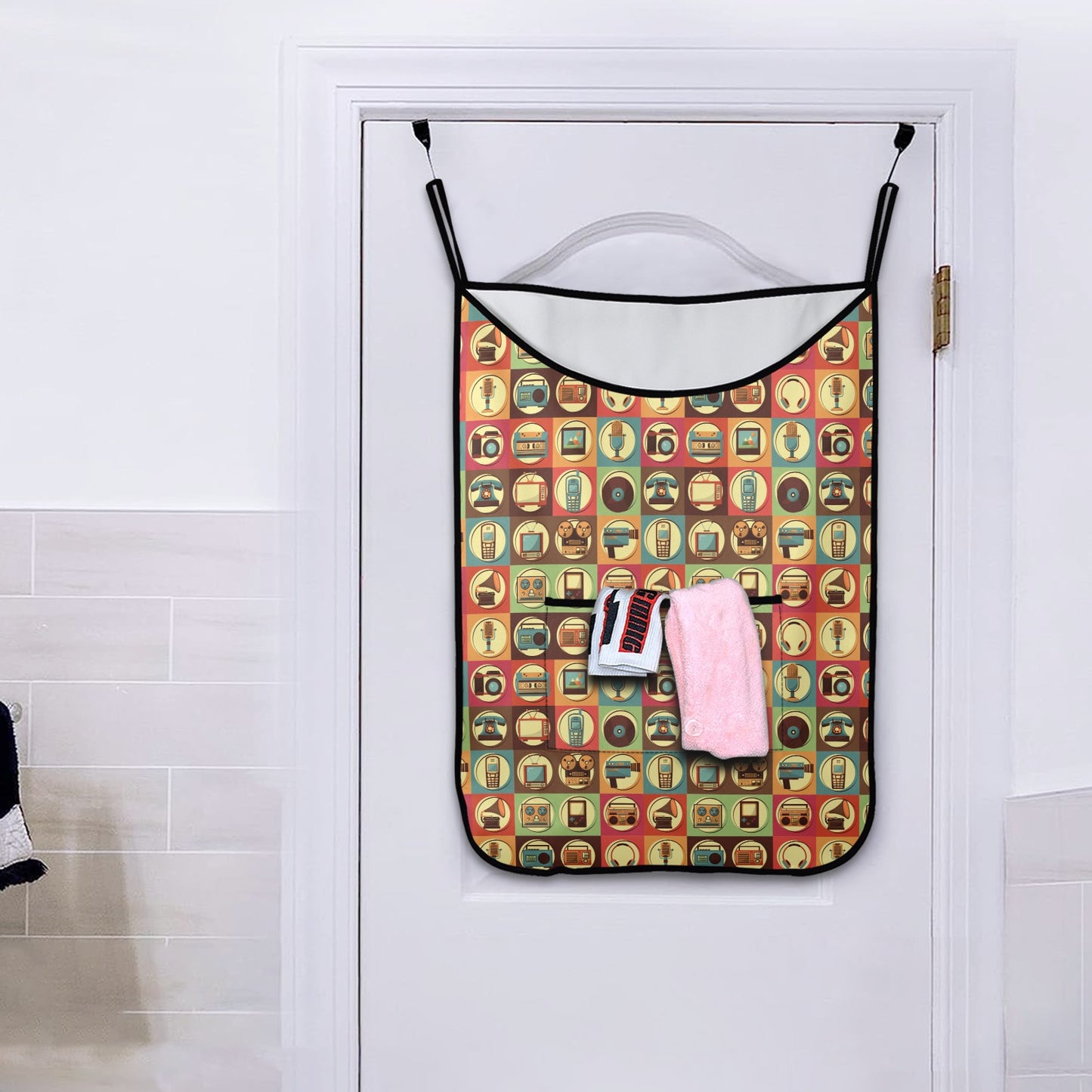 Retro Life - Hanging Laundry Bag