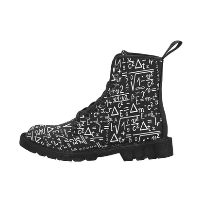 Mathematics - Martin Boots for Men (Black)