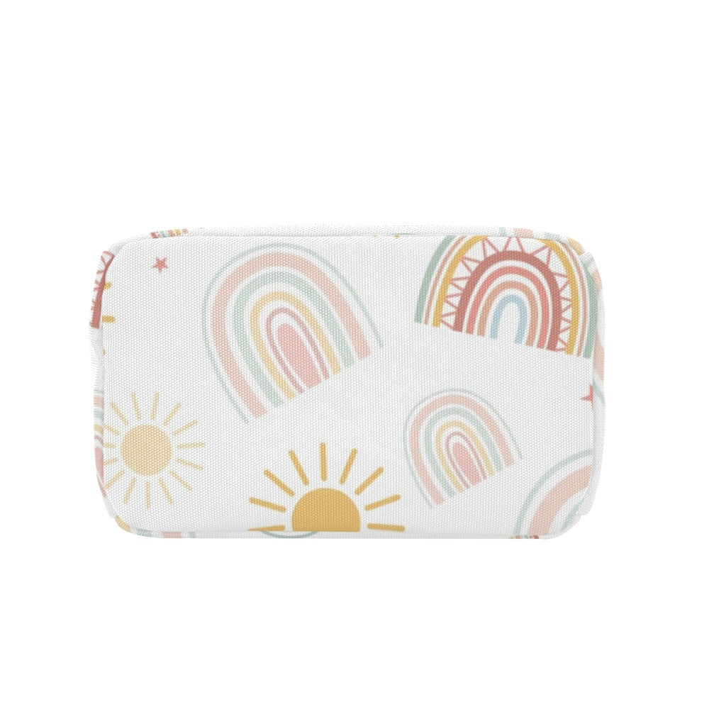 Pastel Rainbows - Zipper Lunch Bag