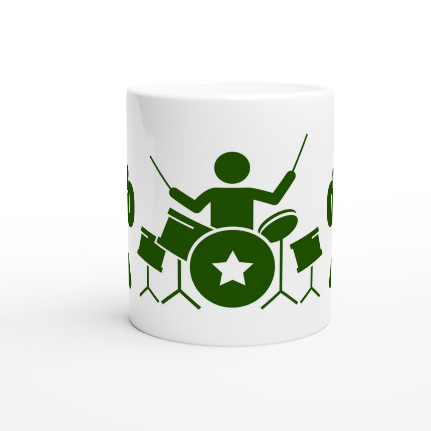 Rock Band - White 11oz Ceramic Mug White 11oz Mug Music