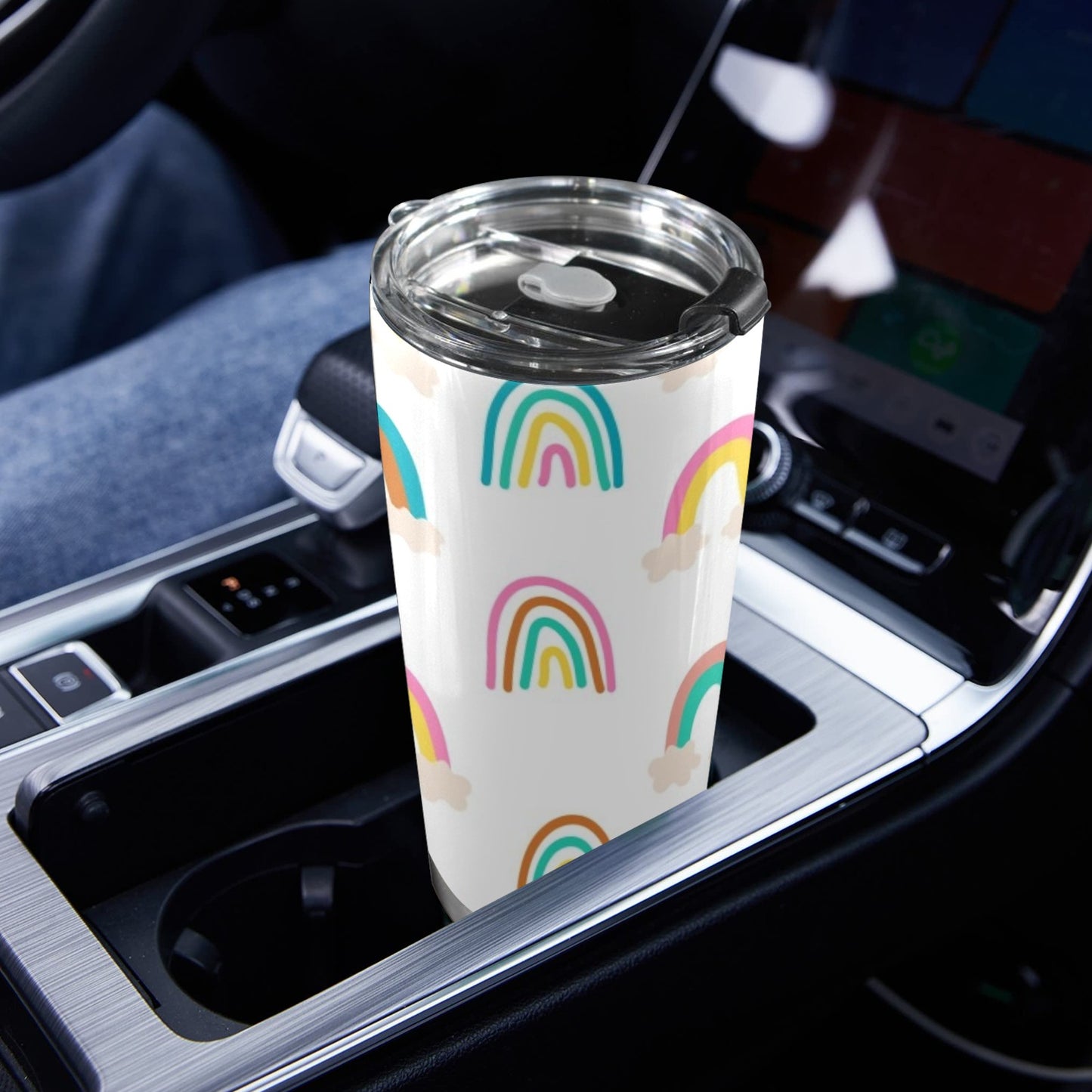 Cloud Rainbows - 20oz Travel Mug / Tumbler