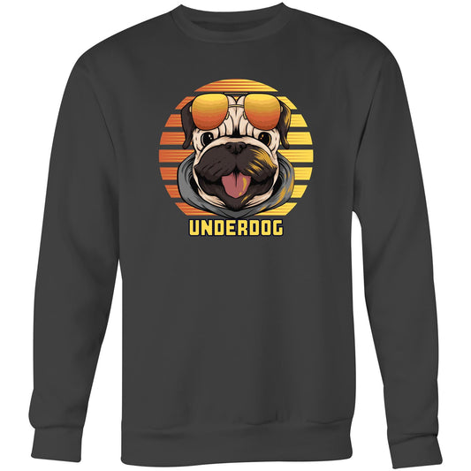 Underdog - Crew Sweatshirt Coal Sweatshirt animal