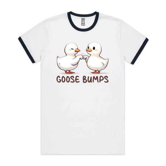 Goose Bumps - Staple Ringer Tee