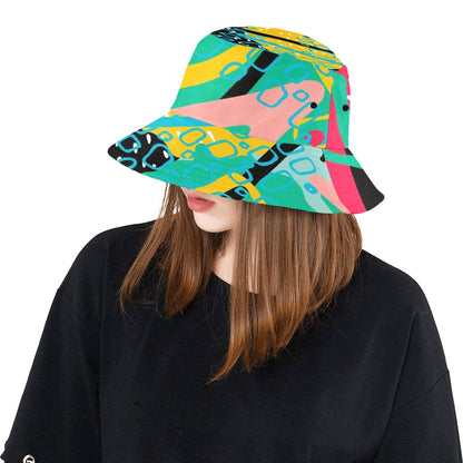 Bright And Colourful - Womens Bucket Hat Womens Bucket Hat Printed Offshore