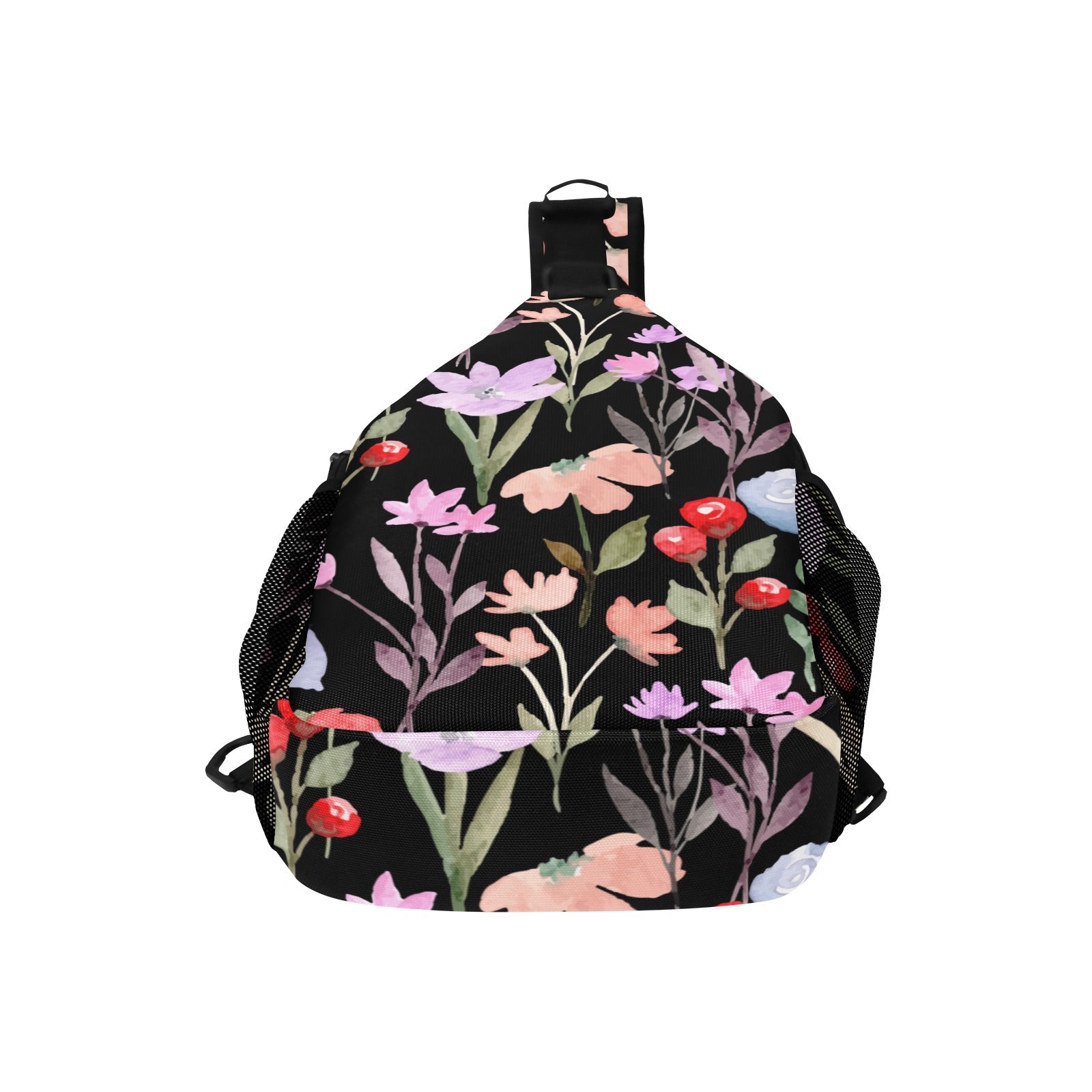 Floral Watercolour - Cross-Body Chest Bag Cross-Body Chest Bag