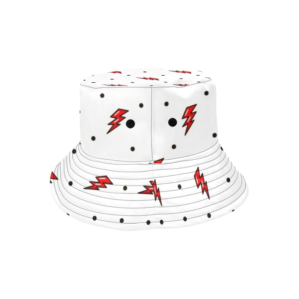 Red Lightning - Womens Bucket Hat