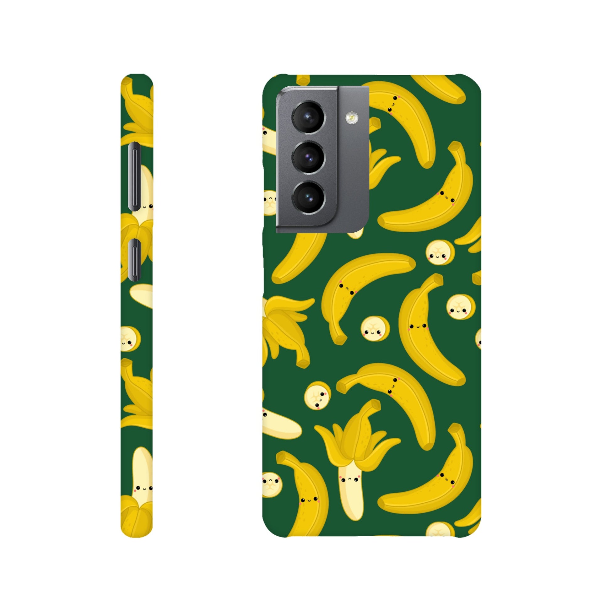 Happy Bananas - Phone Cases Slim case Samsung - Galaxy S21 Print Material Globally Fulfilled