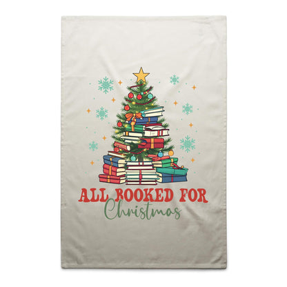 All Booked For Christmas - AS Colour Tea Towel