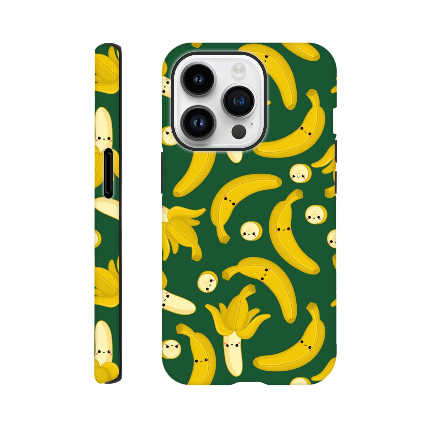 Happy Bananas - Phone Cases Tough case Apple - iPhone 14 Pro Print Material Globally Fulfilled