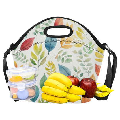 Autumn Leaves - Neoprene Lunch Bag/Large