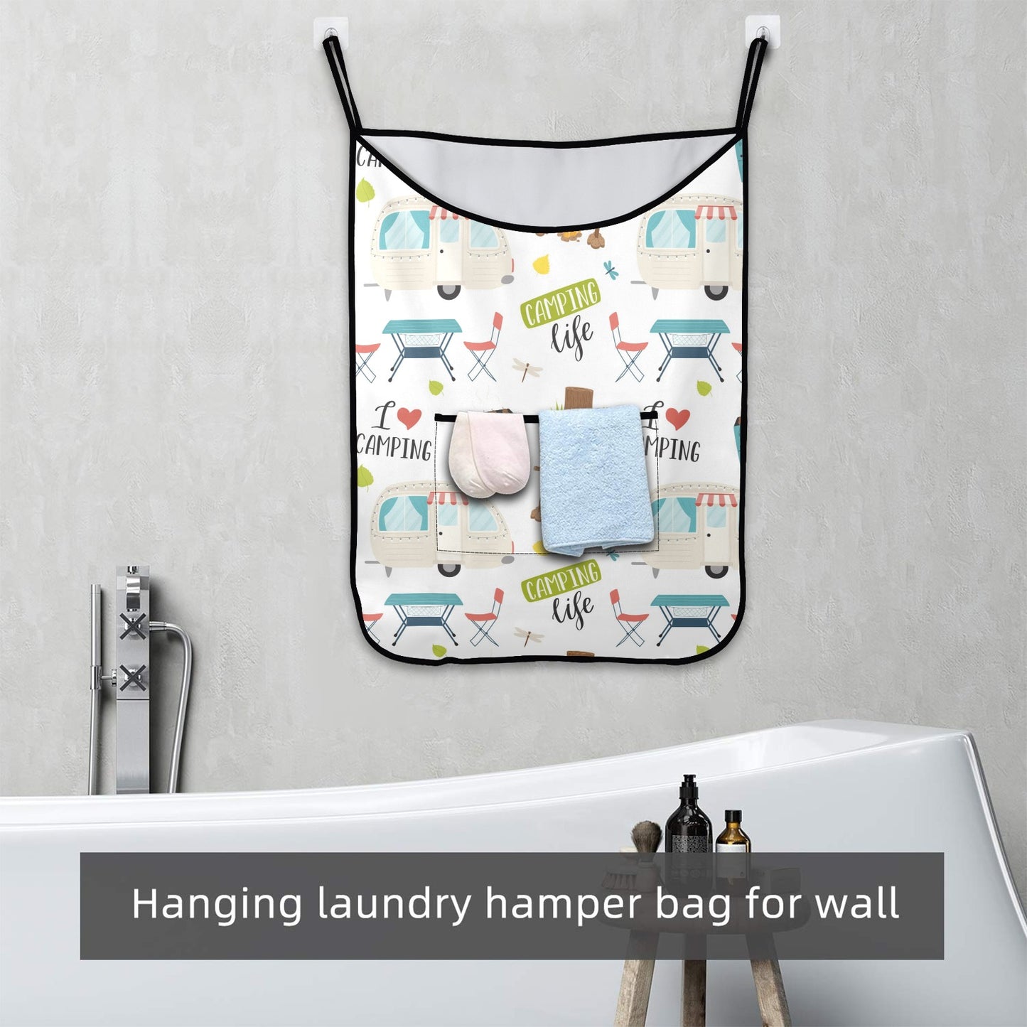 Camping Life - Hanging Laundry Bag