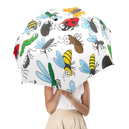 Little Creatures - Semi-Automatic Foldable Umbrella Semi-Automatic Foldable Umbrella Printed Offshore