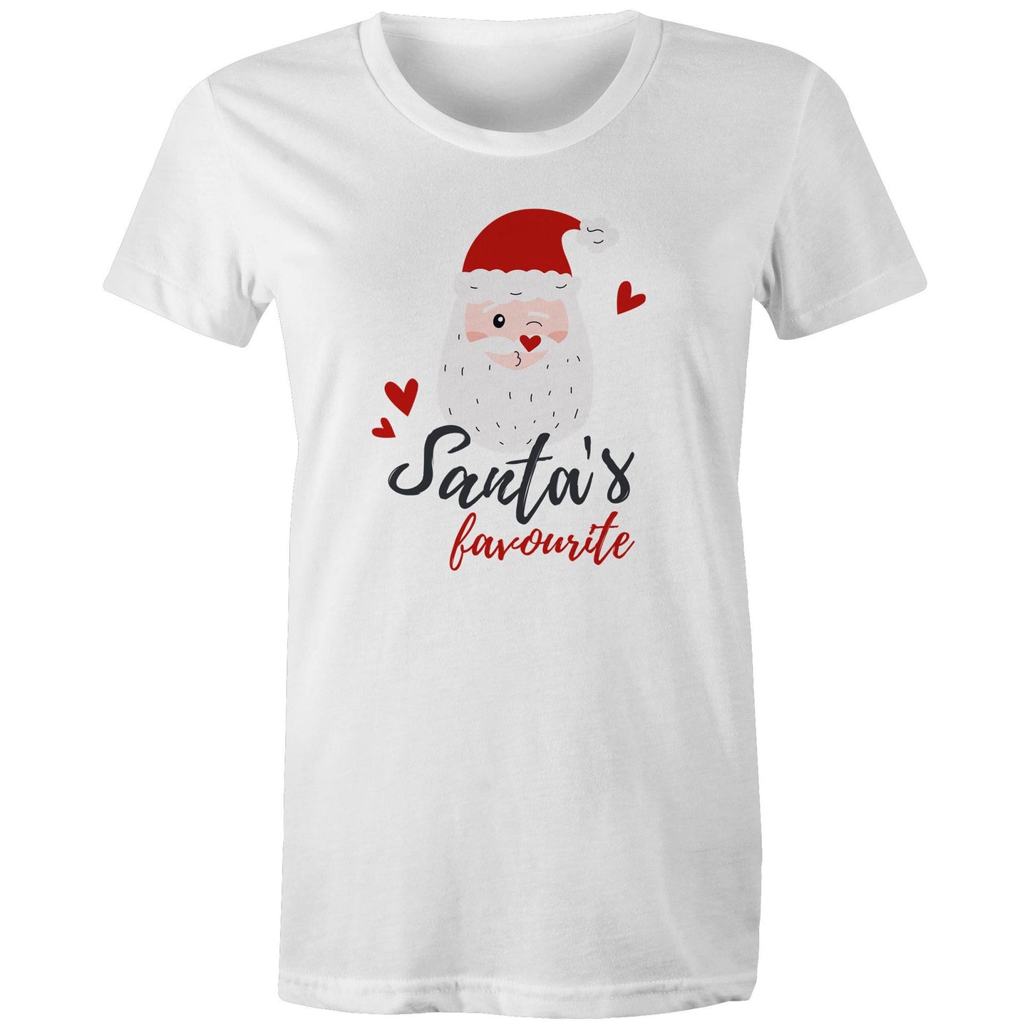 Santa's Favourite - Womens T-shirt