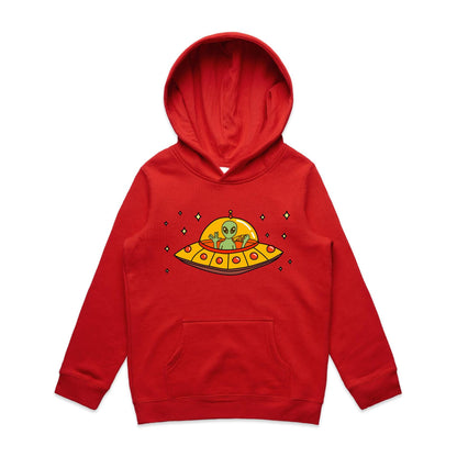 Alien Pizza - Youth Supply Hood