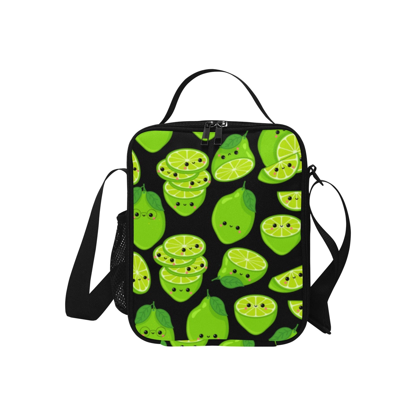 Cute Limes - Crossbody Lunch Bag for Kids Kids Crossbody Lunch Bag Printed Offshore