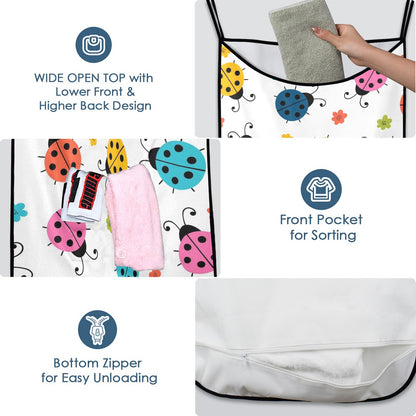 Ladybugs - Hanging Laundry Bag