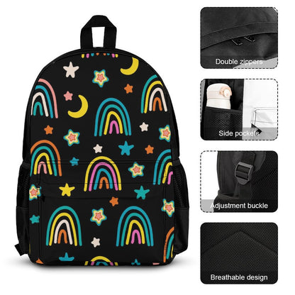 Rainbows - School Backpack Three Piece Set