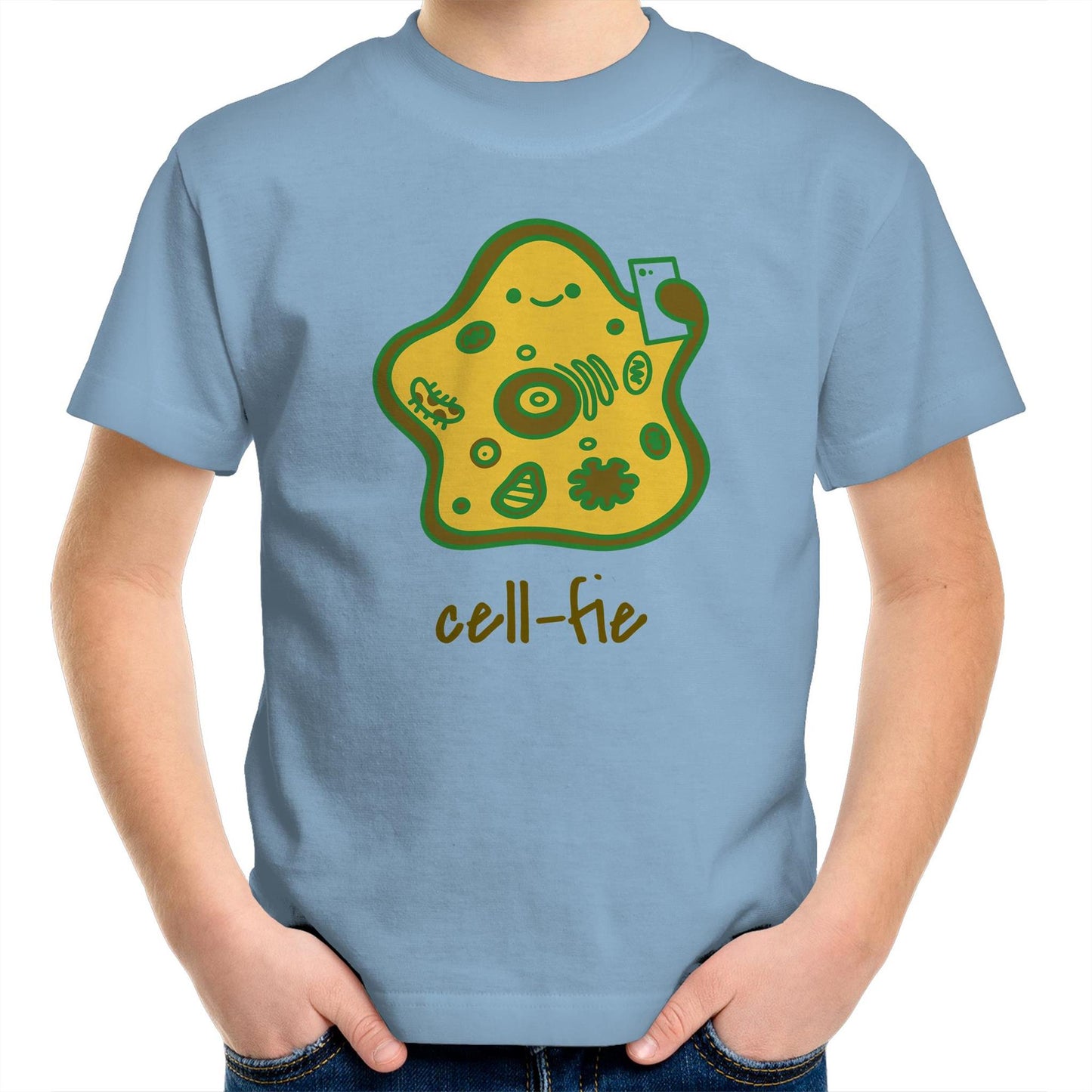 Cell-fie, Cell Selfie - Kids Youth T-Shirt