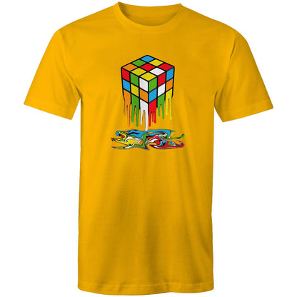 Melting Game Cube - Mens T-Shirt