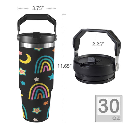 Rainbows - 30oz Tumbler with Top Handle