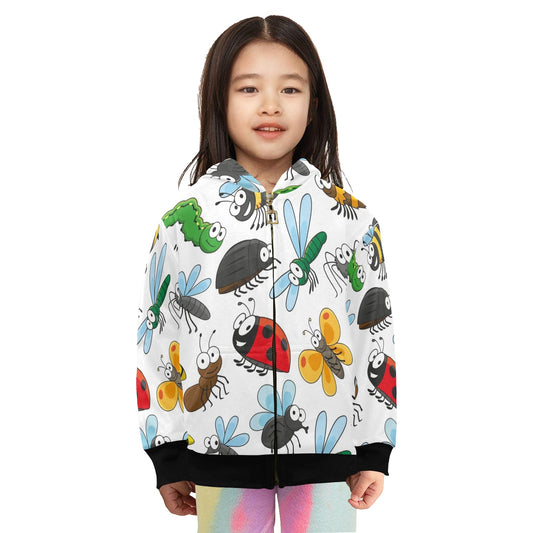 Little Creatures - Junior Girls Zip Up Hoodie