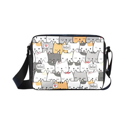 Cat Hello - Classic Cross-body Nylon Bag