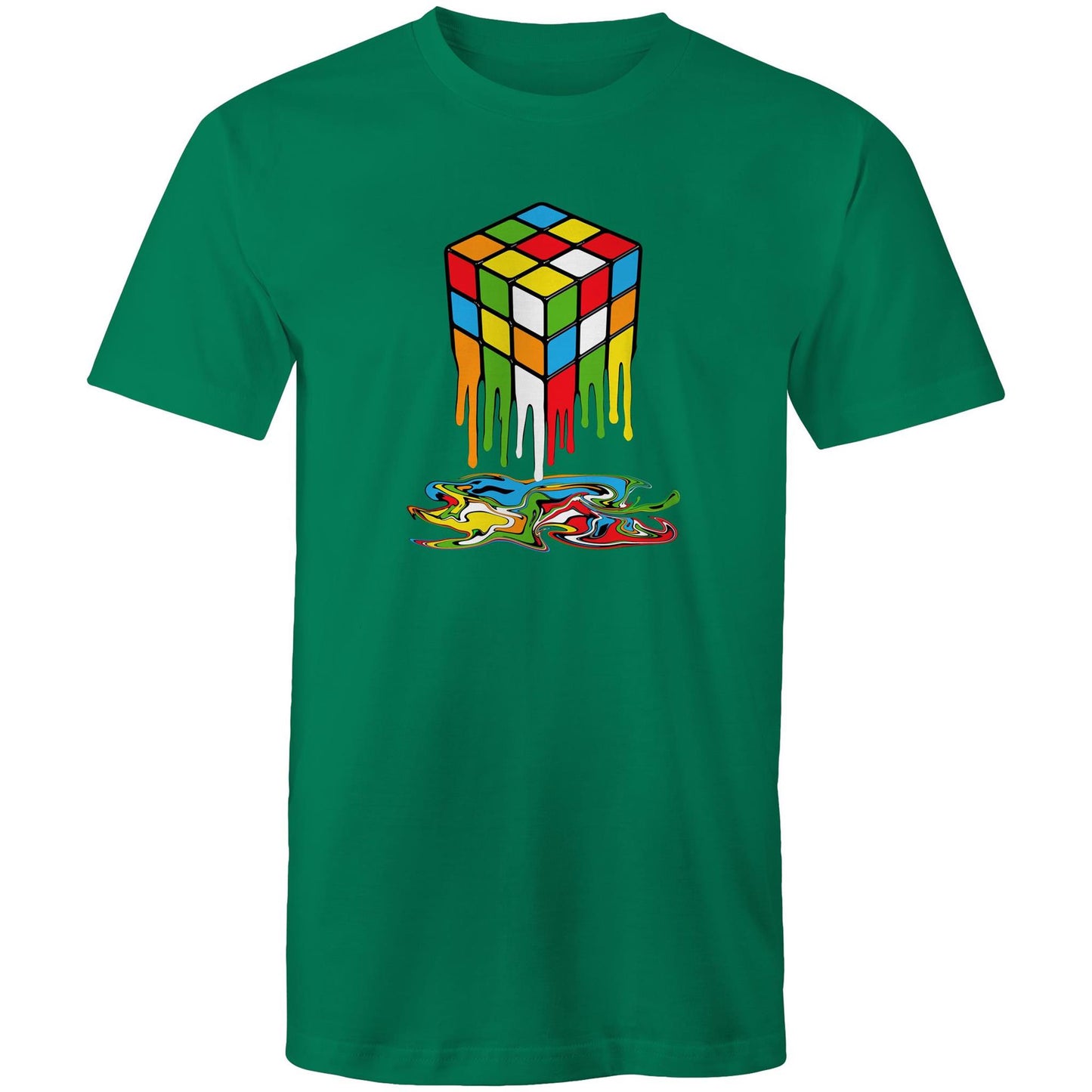 Melting Game Cube - Mens T-Shirt