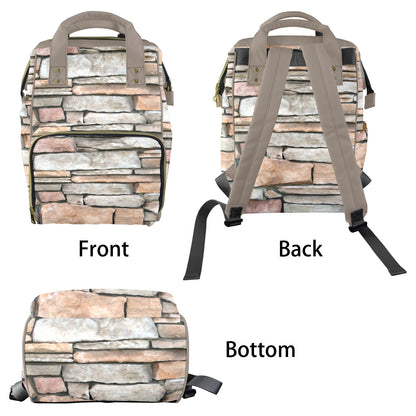 Stone Wall - Multifunction Backpack Multifunction Backpack Printed Offshore