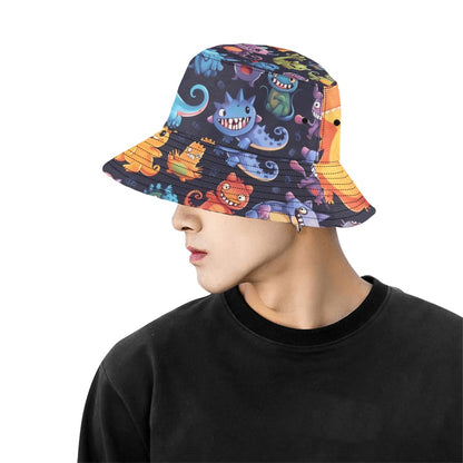 Monster Mania - Mens Bucket Hat