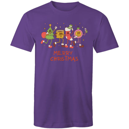 Crazy Christmas Characters - Mens T-Shirt