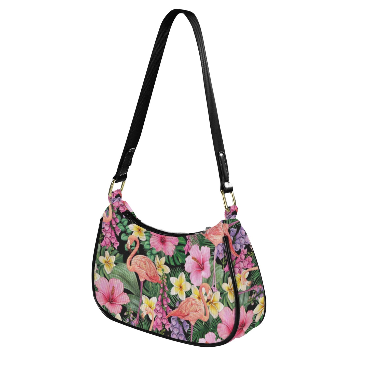 Flamingo Jungle - Small Shoulder Bag