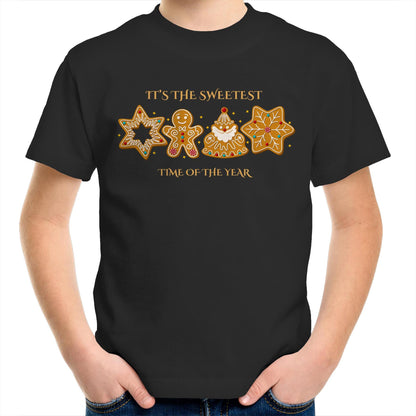 Gingerbread, It's The Sweetest Time Of The Year, Christmas - Kids Youth T-Shirt